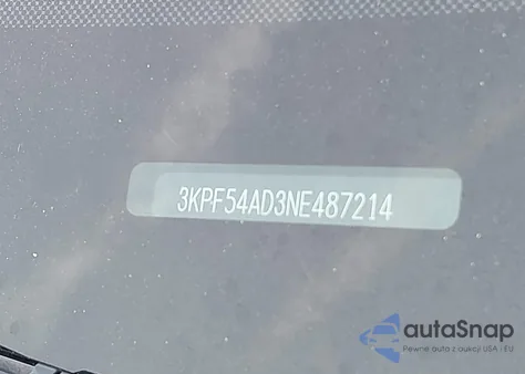 2022 Kia Forte Gt-Line z USA, uszkodzony, nr VIN 3KPF54AD3NE487214